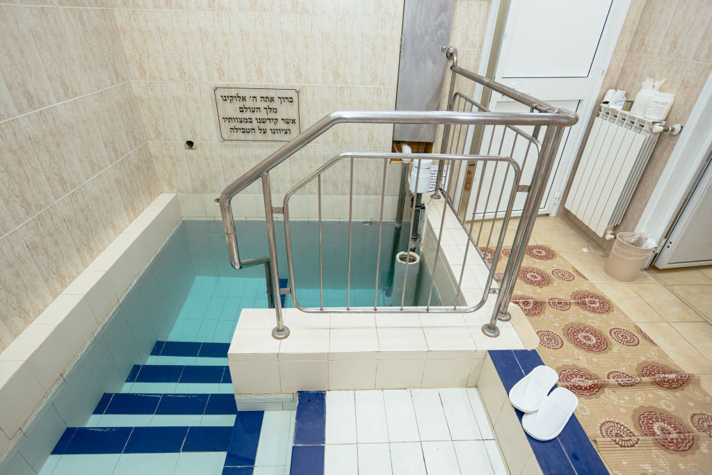 photo of a small pool with steps leading in