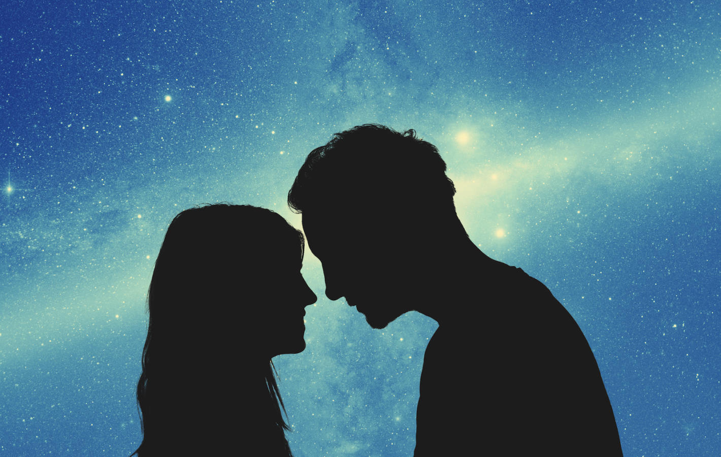 couple under stars