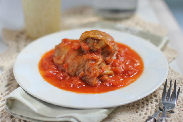 Stuffed Cabbage main