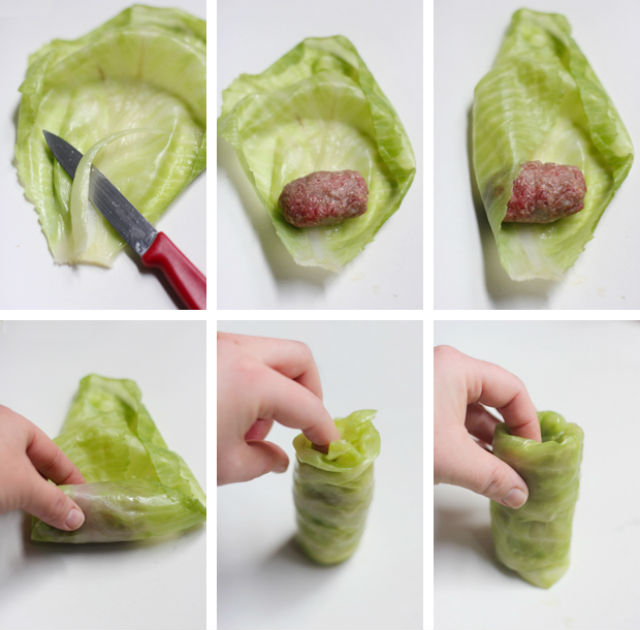 step by step stuffed cabbage
