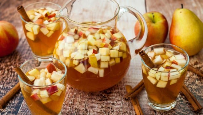apple honey punch jewish Rosh Hashanah drinks