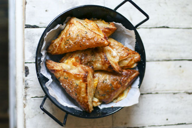 kabocha turnovers