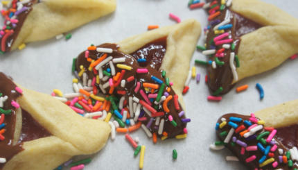 chocolate hamantaschen recipe purim cookie jewish