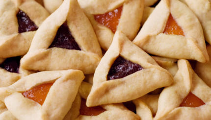 Mixed flavor hamantaschen purim cookie recipe jewish