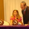 Rabbi Talks to Bat Mitzvah Girl
