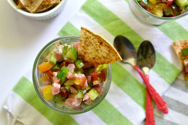 Israeli Salad Ceviche close up (1)