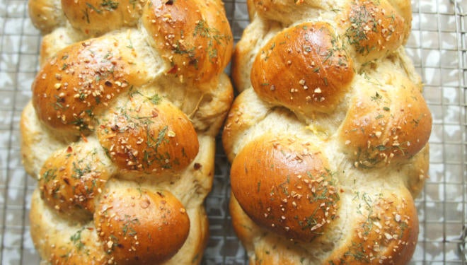 dill pickle challah