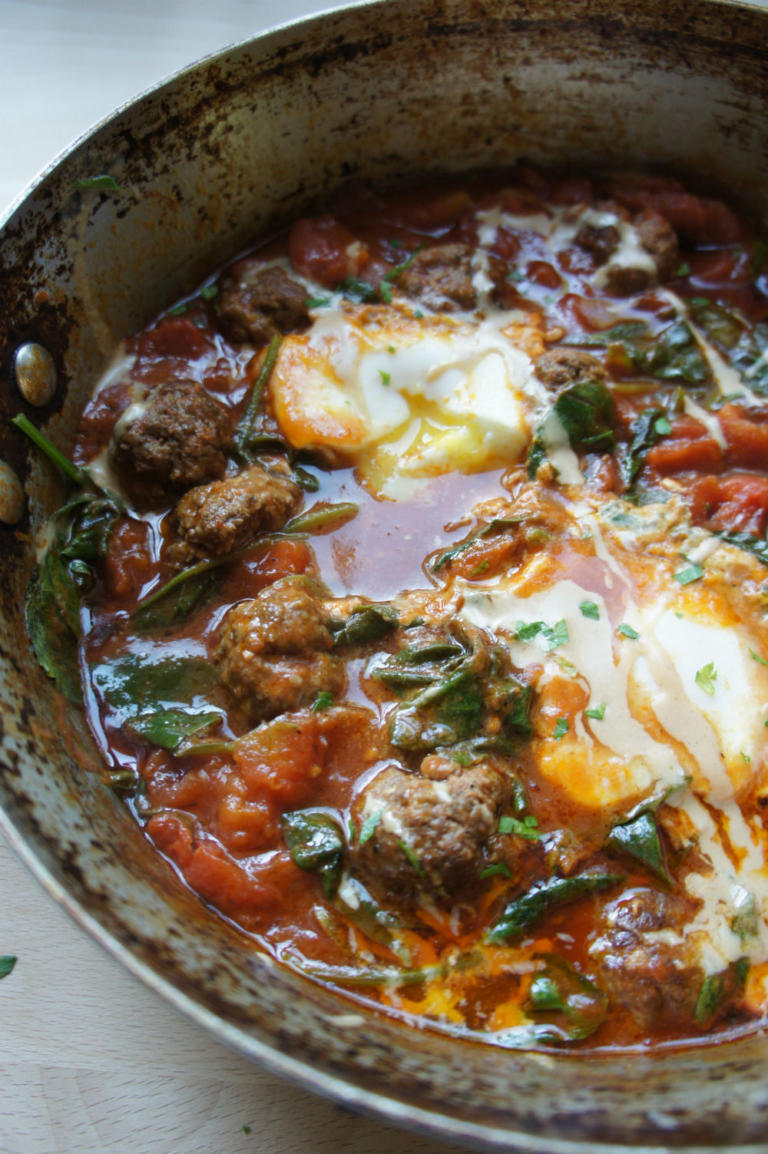 shakshuka with lamb