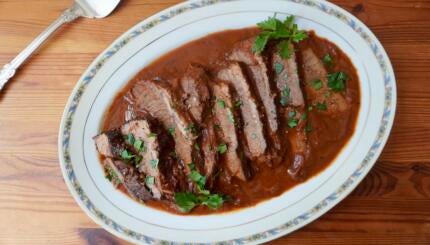 classic Jewish brisket recipe easy Passover brisket