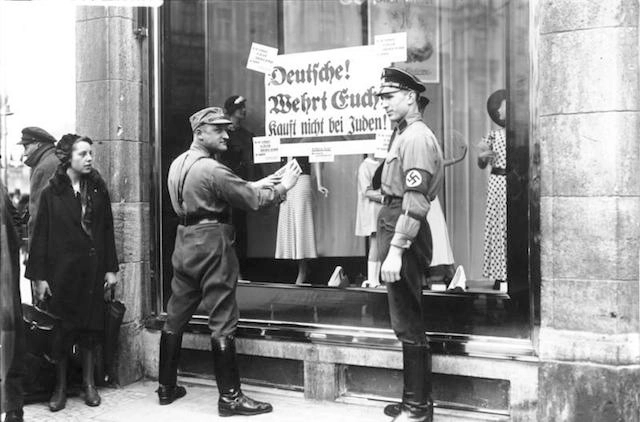 Image result for nazi germany begins persecution jews in 1933