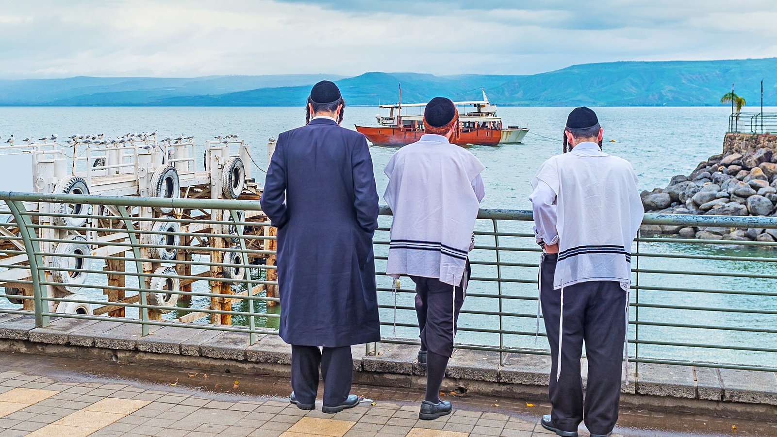 The Blue of the Ocean, the Sky and the Tzitzit