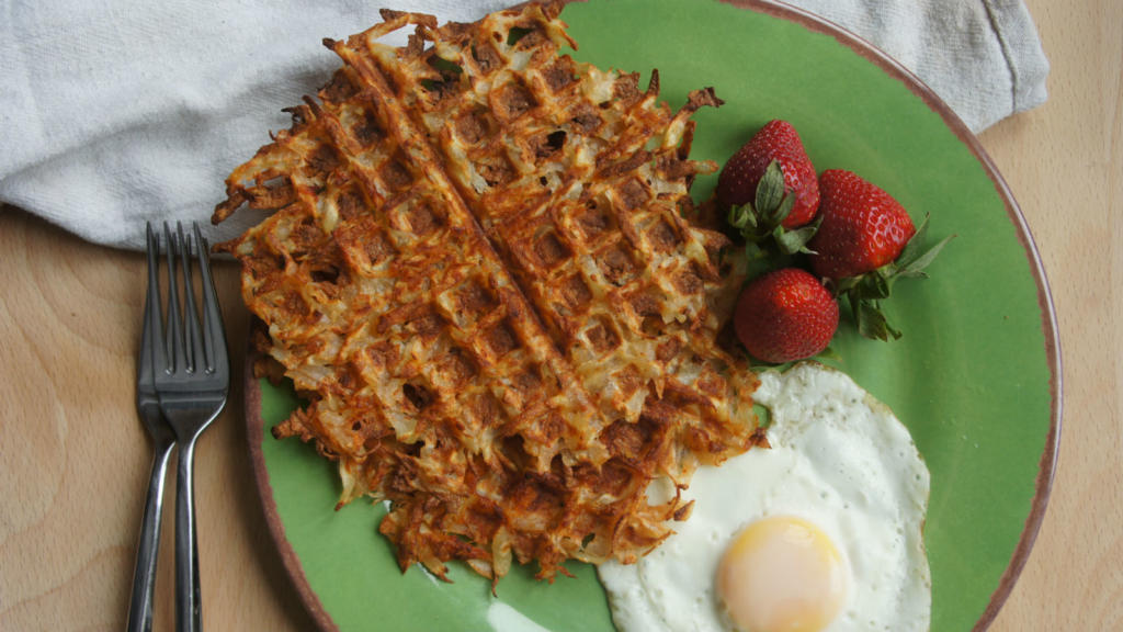 Passover Breakfast Hack: Potato Waffles | The Nosher