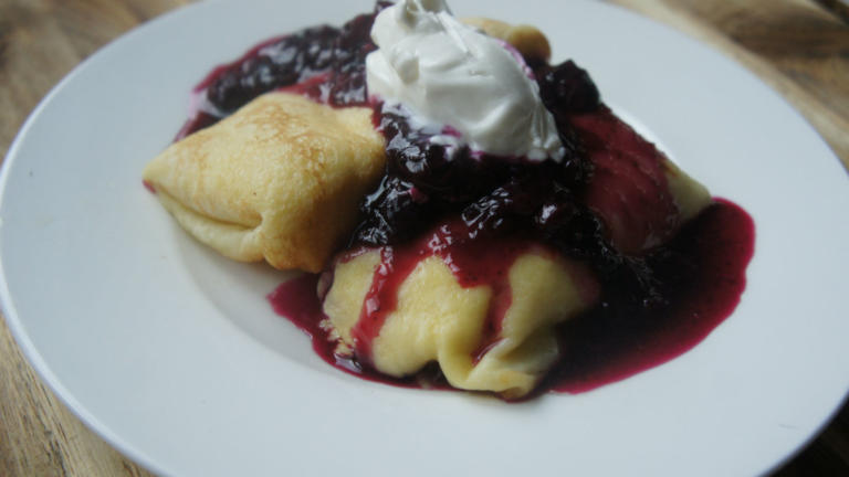 cheese blintzes