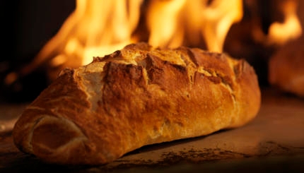 burning bread