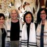 Sooji Min-Maranda, second from right, at her Bat Mitzvah.