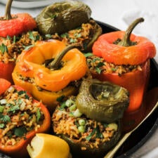 Persian-Inspired Stuffed Peppers Recipe-image