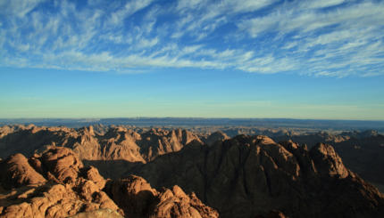 photograph of the sinai desert