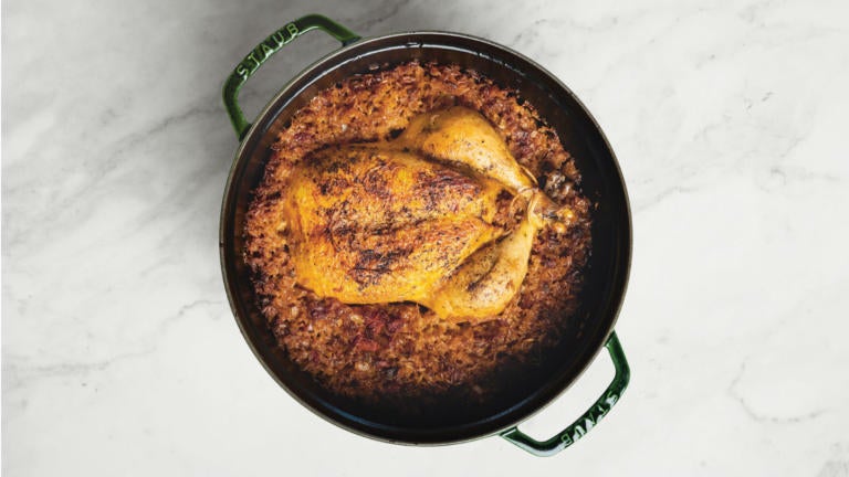 tbeet chicken and rice Iraqi shabbat