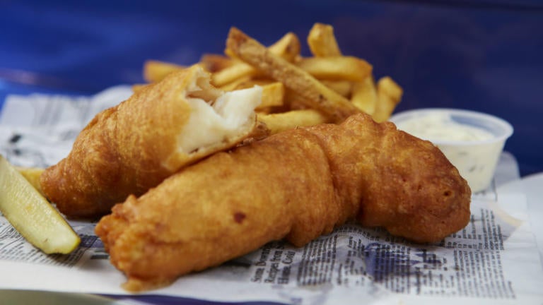 Jewish history fish and chips