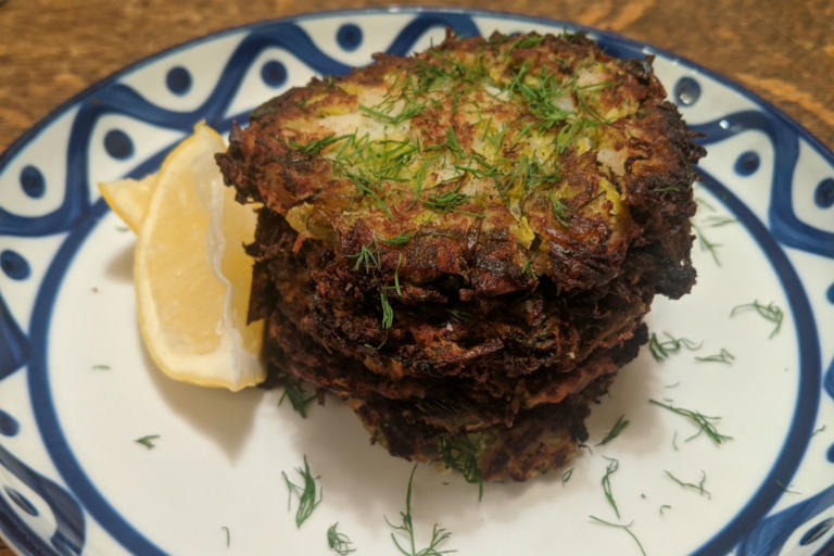 sephardic leek patties