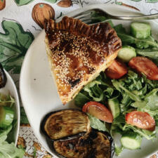 Zucchini, Manchego, and Potato Pashtida Recipe-image