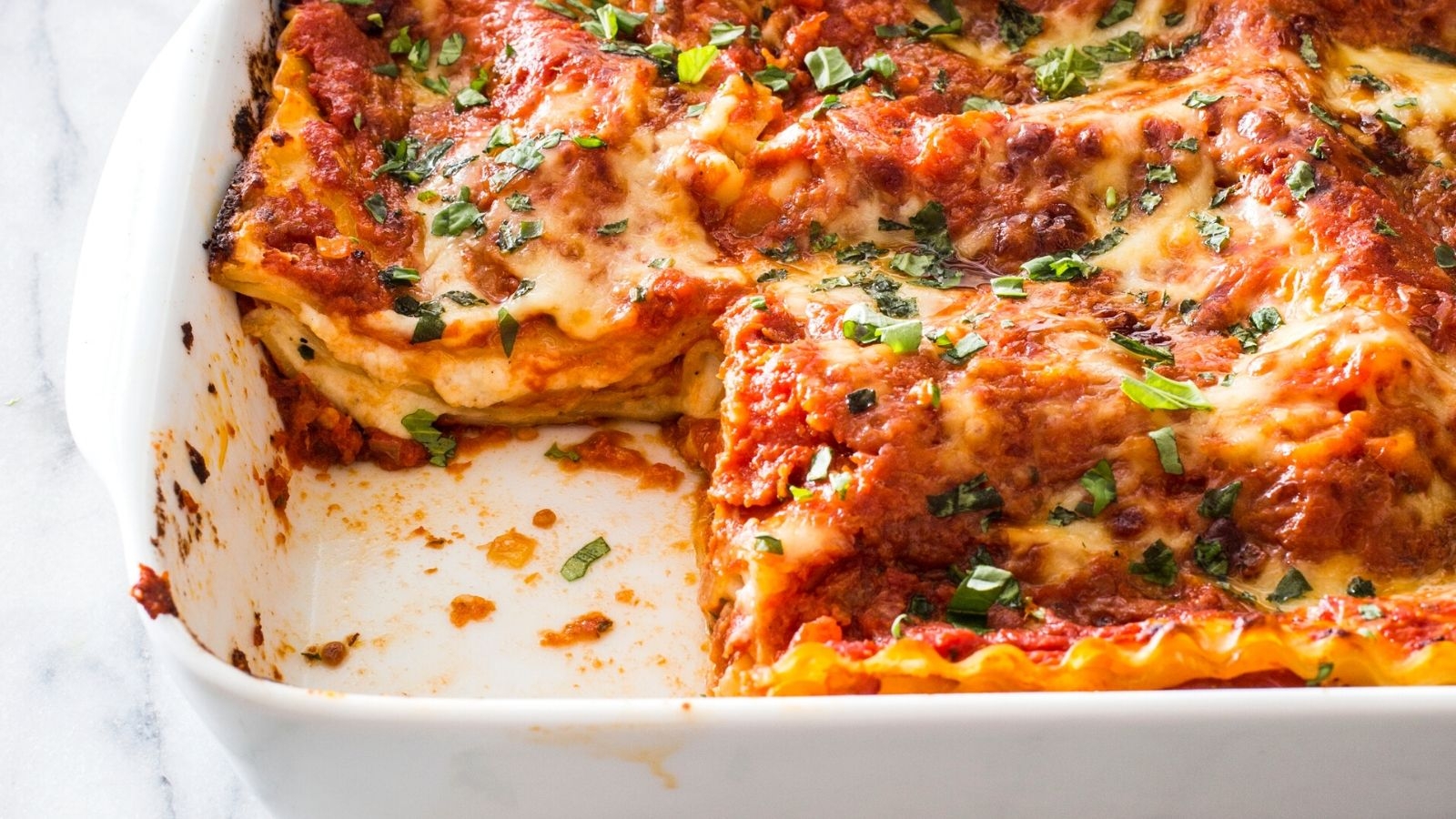 Cheese and Tomato Lasagna Recipe | The Nosher