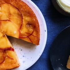 Salted Honey Apple Upside-Down Cake-image