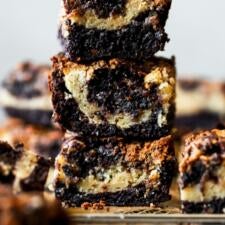 Halva Swirl Brownies-image