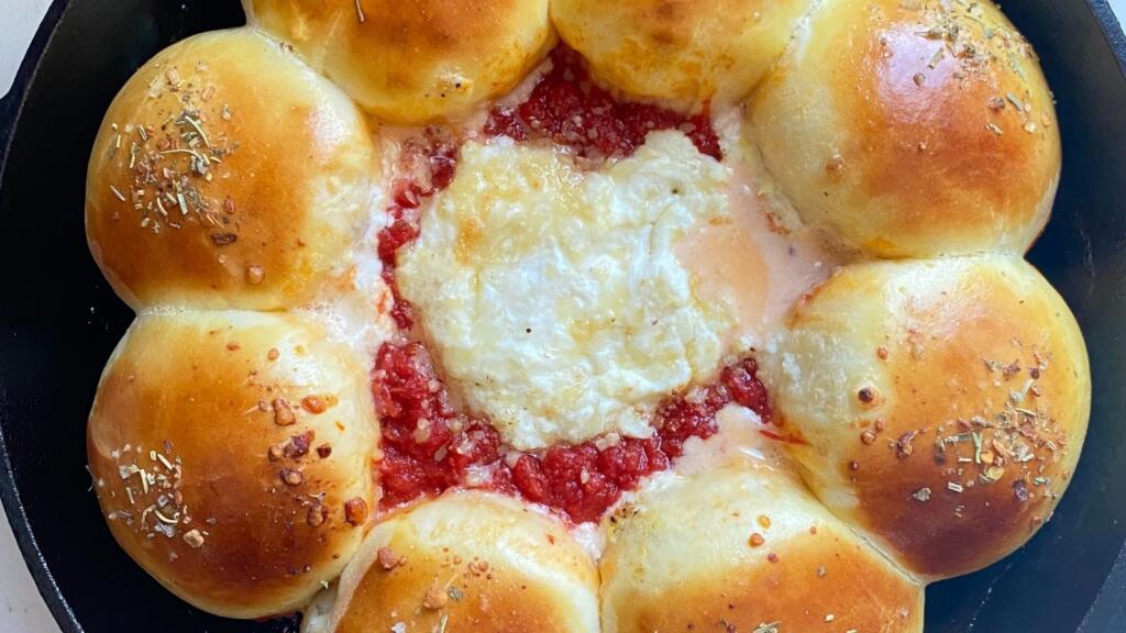 PullApart Challah with Pizza Dip Recipe The Nosher