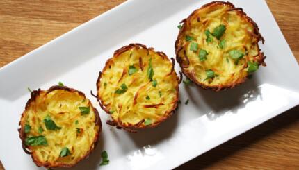 mini potato kugel recipe easy passover breakfast