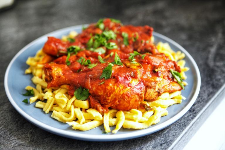 chicken paprikash