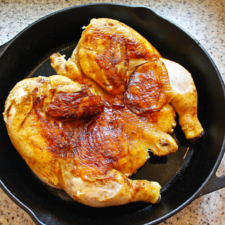 Georgian Chicken Tabaka with Garlic Sauce-image
