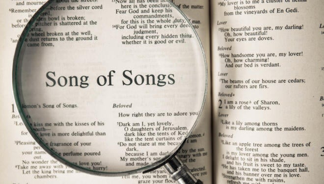 CHIANGMAI, THAILAND, March 17,2015. Reading The New International Version of the Holy Bible on the book of " song of songs " at home. March 17,2015