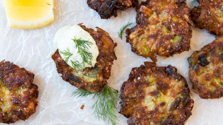 Ktzitzot prasa recipe sephardi dish passover leek patties