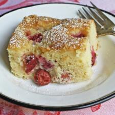 One-Bowl Sour Cherry Cake Recipe