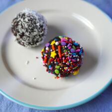 Kadorei Shokolad (No-Bake Chocolate Balls)-image