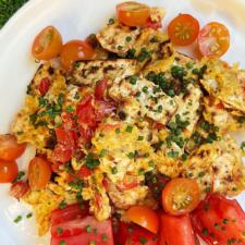 Heirloom Tomato Matzah Brei-image