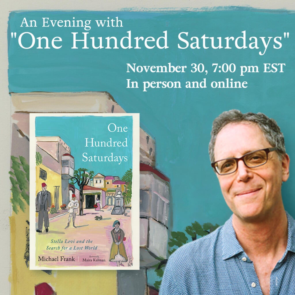 An Evening With One Hundred Saturdays My Jewish Learning an-evening-with-one-hundred-saturdays-my-jewish-learning