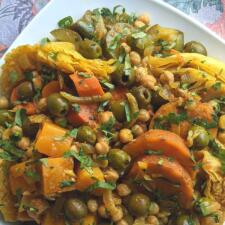 Easy Vegetarian Moroccan Tagine Recipe-image