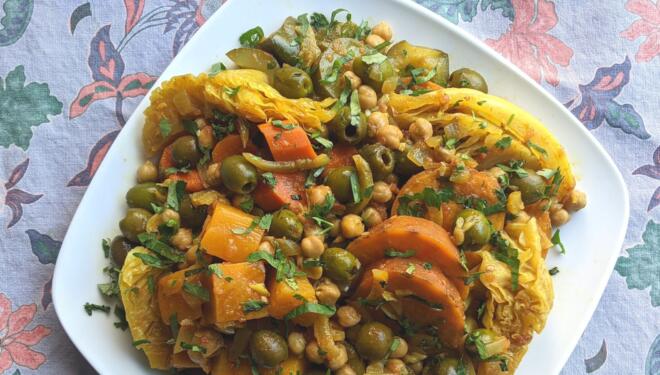 vegetarian tagine moroccan