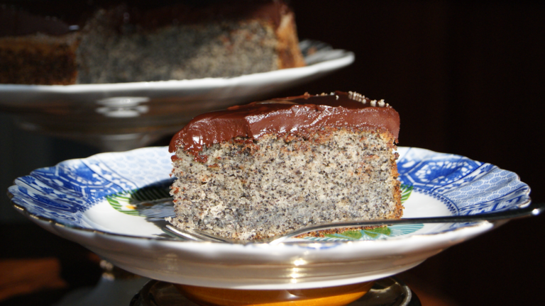 poppy seed cake purim cake recipe chocolate jewish