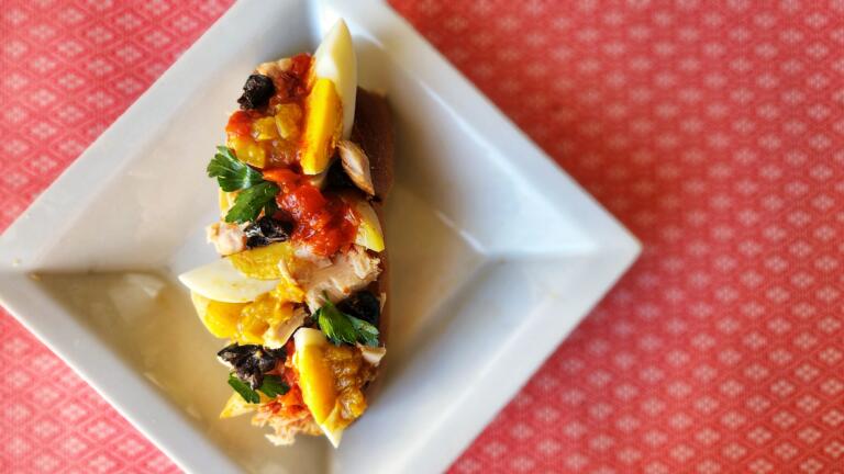 Fricassee Tunisian sandwich.