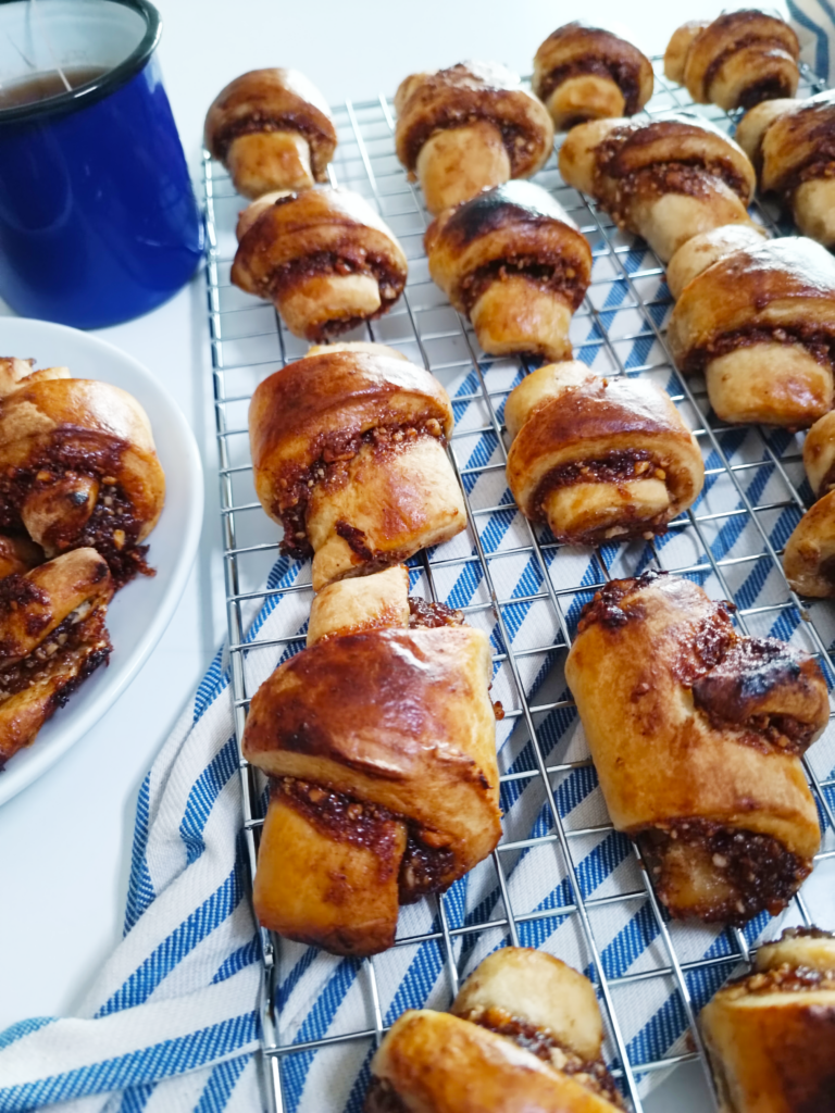 guava rugelach above