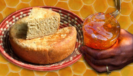Ethiopian jews honey dabo cake rosh Hashanah