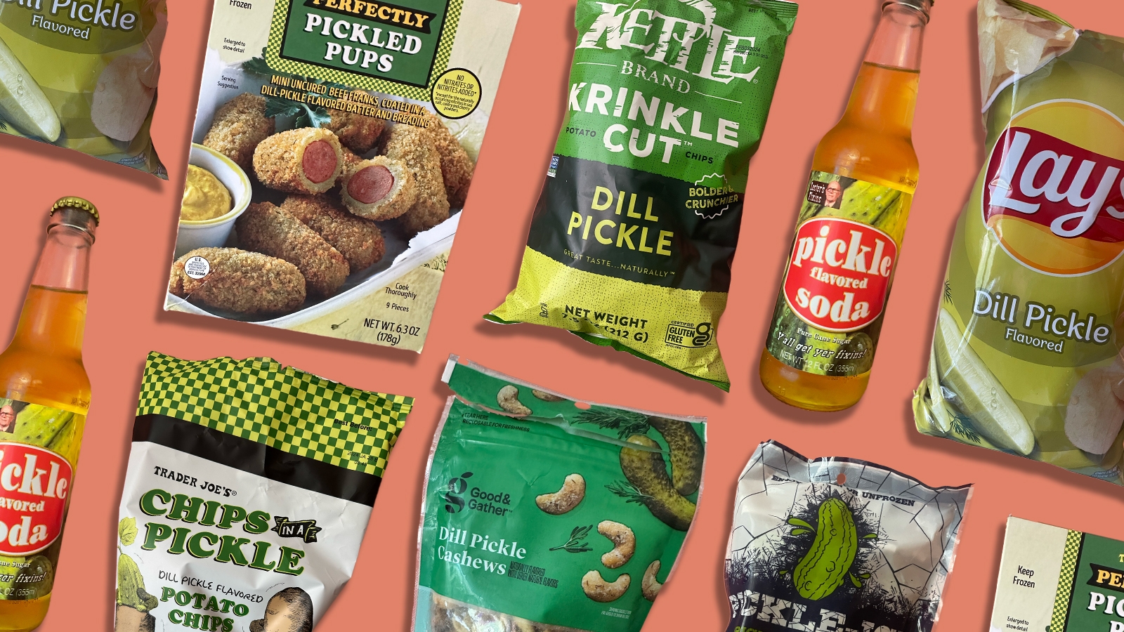 Trader Joe's Is Launching These 3 Dill Pickle-Flavored Items for Summer
