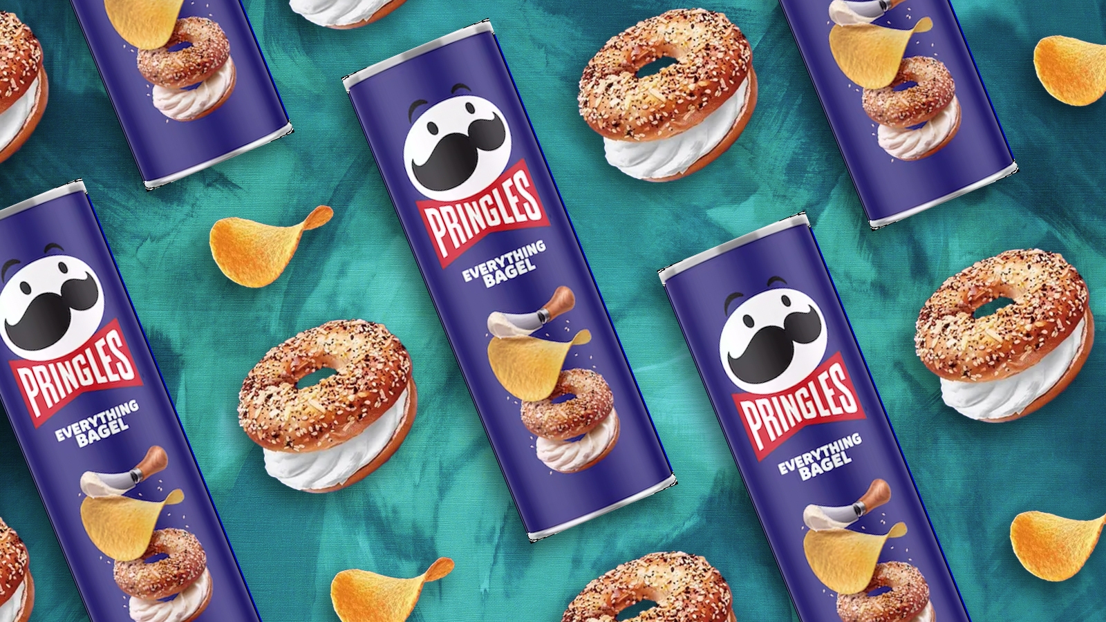 everything bagel Pringles
