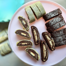 Nutella and Kinder Rolled Cookies Recipe-image