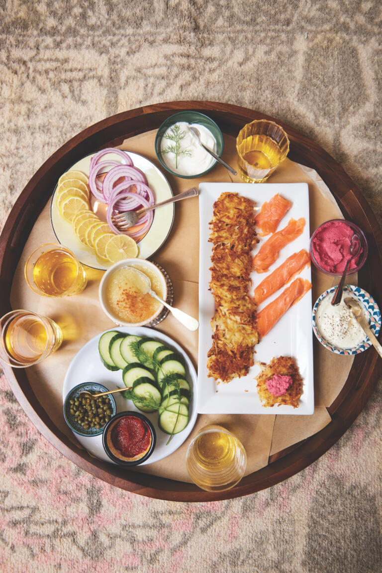 latkes for Hanukkah latkes for a party