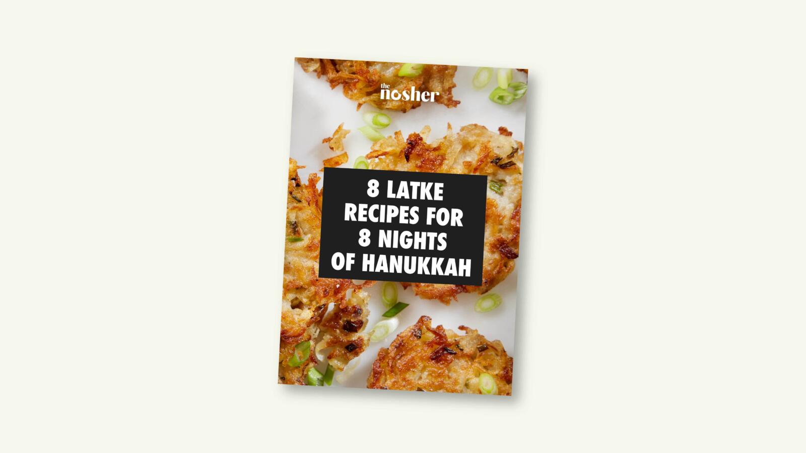 8 latke recipes for 8 nights of Hanukkah cookbook