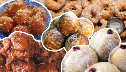 types of Hanukkah donuts